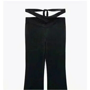 Zara Black Wide Leg Pants